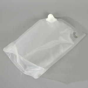 Factory Inventory Newest Type Customize Transparent Spout <strong>Pouch</strong> for Liquid Bag Stand up Plastic Package <strong>Pouch</strong> with Spout - Product Image 3