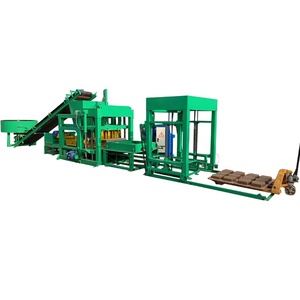 Máquina de fabricación de bloques huecos de hormigón automático hidráulico, máquina de ladrillo macizo en Libia - Product Image 1