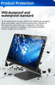 15.6&quot; 18.5&quot; 21.5&quot; Inch Win10 Ubuntu Touch Screen Pc Waterproof Screen <strong>Computer</strong> All <strong>in</strong> One Panel Pc Kiosk Touch Screen Monitor - Product Image 6