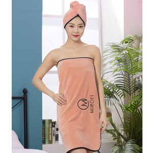 OEM Customized Embroidered Logo 80% Polyester <strong>20</strong>% Polyamide Turban Twist Hair <strong>Towel</strong> Microfiber - Product Image 6