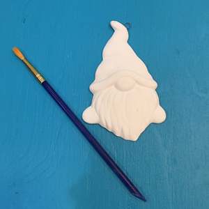 圣诞老人设计圣诞装饰礼品DIY浓汤陶瓷悬挂平板装饰品 - Product Image 4