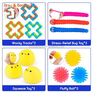 Trẻ em fidgety tiện ích chàng trai và cô gái kỳ nghỉ món quà co giãn đồ chơi cảm giác bóng wacky bài hát bóp đồ chơi - Product Image 2