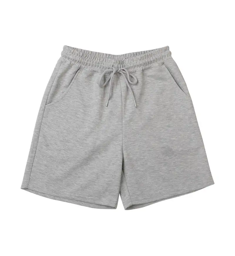 Oem Custom Blank grey Cargo pantaloni corti da uomo stampati Plain Black 100% Cotton Jogger Summer Sweat Shorts For Men