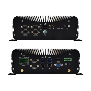 Ordenador industrial resistente con entrada de voltaje amplio de 9-36V 13th I7 1355U 2xDDR4 NVME SSD 2 * Lans 6 * COM RS232 RS485 Mini PC integrada - Product Image 1