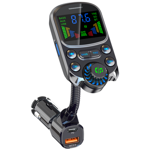 ร้อนขายเครื่องชาร์จแบลูทูธในรถยนต์ PD3.0 QC3.0 เครื่องส่งสัญญาณ FM ชาร์จเร็วพร้อมหน้าจอสีสันสดใส BC86 - Product Image 4