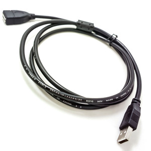 工厂价格1.5M USB延长线黑色超高速USB电缆手机充电器 - Product Image 5