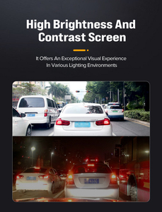 Monitor retrovisor independiente para coche de alta definición de 7 pulgadas con sensor de imagen de marcha atrás HD pantalla LCD TFT resistente a los golpes - Product Image 4