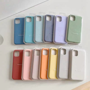 สำหรับ iPhone Apple 16เคสซิลิโคนเหลวฝาหลังเป็นไมโครไฟเบอร์สำหรับ iPhone 16 15 14 13 12 - Product Image 3