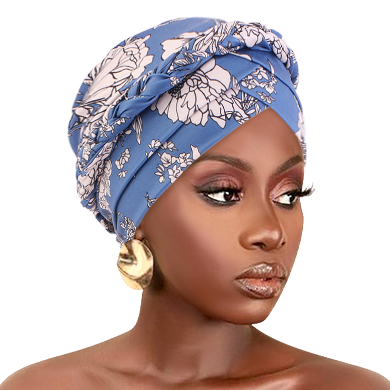 Fleur bleue + blanche