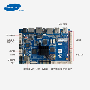 RK3288 <strong>Linux</strong> Custom Android Motherboard Custom with <strong>Cortex</strong>-A17 ARM Mail-T764 GPU HD LVDS EDP GPS Optional Mini-pcie Support 4G - Product Image 3