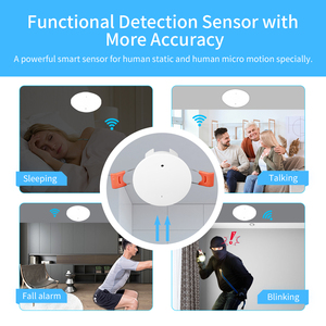 Tuya Smart Life <strong>Zigbee</strong> Human Presence <strong>Detection</strong> Tuya Wifi Mmwave Radar PIR Motion <strong>Sensor</strong> for Smart Home - Product Image 5