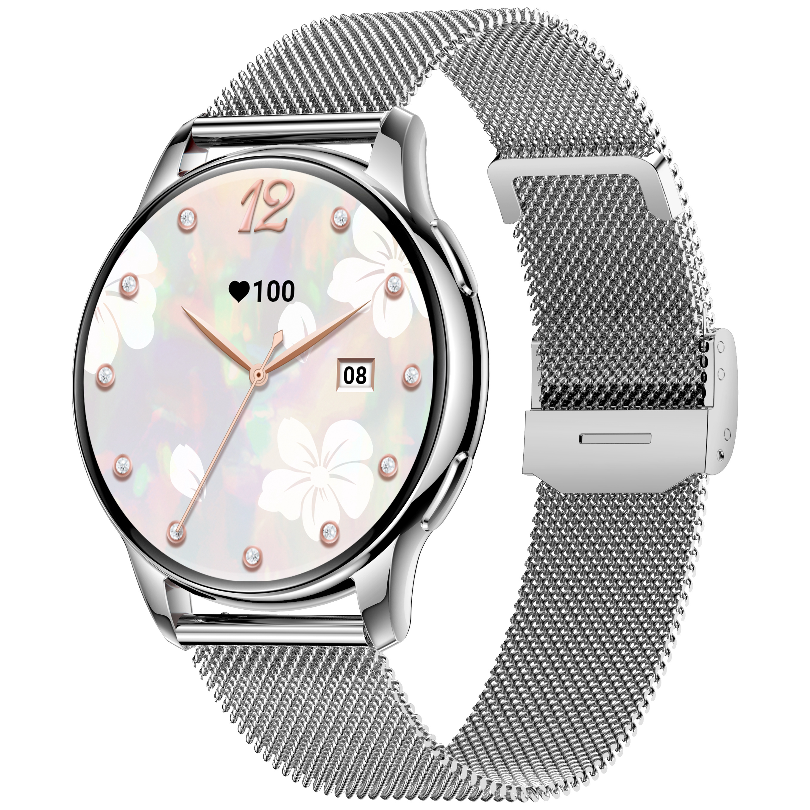 silver Steel Strap