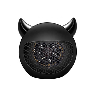 小さな悪魔の形インスタント暖房スペースデスクトップかわいいパーソナルルーム電気ミニヒーター - Product Image 3