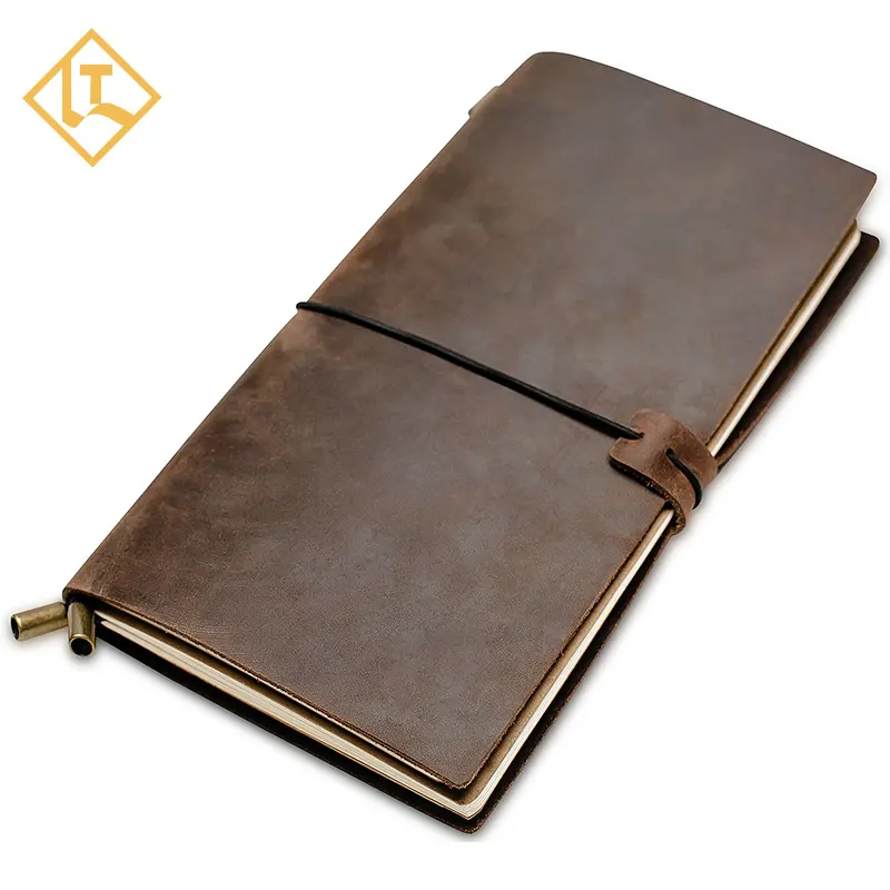 Notebook elegante in pelle PU di alta qualità personalizza il Design A5 Set regalo copertina diario