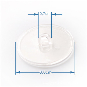 Poster White 22mm and 30mm Self Adhesive Clear Small Plastic <strong>Hanging</strong> Suspended Ceiling <strong>Hook</strong> for <strong>Hanging</strong> - Product Image 5
