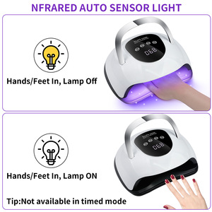 เครื่องอบเล็บ UV LED SUNX9สูงสุดเครื่องอบเล็บเจลแบบแห้งเร็วใหม่ล่าสุดสำหรับร้านเสริมสวย - Product Image 3