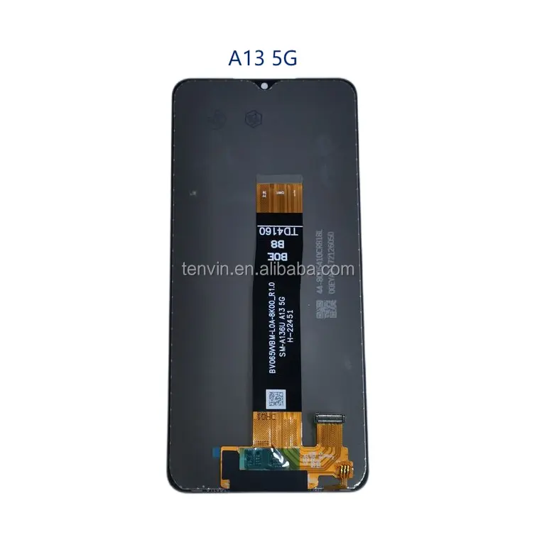 Cep telefonu aksesuarları Samsung A13 5G için Pantalla Lcd ekran dokunmatik Digitizer/a13replacement yedek telefon yedek parça