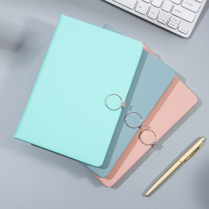 2025 personalizzato Logo A5 piccola pelle fresca Planner Button Notebook per azienda regalo diario regalo del cliente - Product Image 2