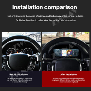 Zwnav 12.3 Inch Xe Nâng Cấp LCD Cho Land Rover V8 2002-2012 Cụ Tự Động Đồng Hồ Tốc Độ Buồng Bay Ảo Cụm Kỹ Thuật Số - Product Image 3