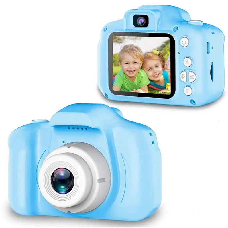 Hot Selling Cheap 2inch New Child Digital Kids Camera Birthday Party Action Cam Gift Mini Digital Camera Pro