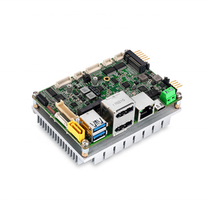 最新的SIMWAY英特尔酷睿N4100 Win7/Win10/Linux最大16gb DDR4L嵌入式系统工业电脑板