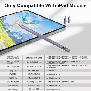 Ipad Apple için yüksek kaliteli Stylus kalem kalem 2025 şarj edilebilir manyetik eki Tablet dokunmatik ekran kalemi Apple için - Product Image 6