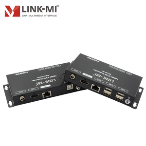 LINK-MI 50M HDMI USB KVM扩展器100M HDMI扩展器支持全高清1080p 60hz，双POC扩展器 - Product Image 4