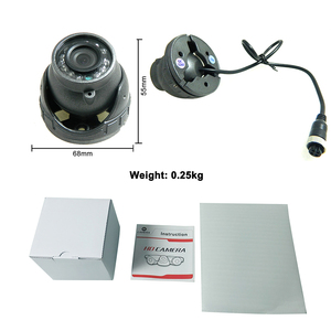 HYFMDVR IP65 2.0mp迷你ip网络监控卡车侧视安全摄像头
