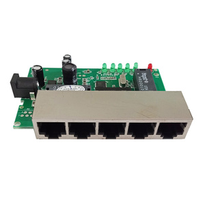 5 พอร์ตPassieve PoE Switch 12V-24V IP Caremaไร้สายเซนโฟนจอแสดงผลLED LAN Supply Splitter 45/+ 78/- - Product Image 3