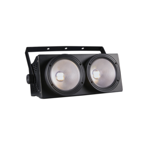 Sıcak satış 2X100W 2In1 2In1 DMX ince LED Par işık Cob Matrix sahne aydınlatma izleyici gelen Blinder LED Par - Product Image 5