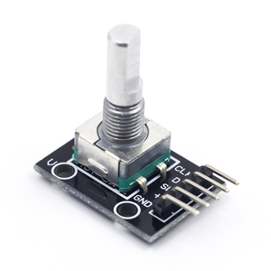 Módulo Codificador rotativo de 360 grados, Sensor de ladrillo, KY-040 de placa de desarrollo con pines - Product Image 3