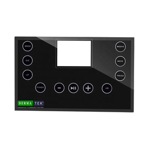 Glass phụ kiện Bảng điều khiển thông minh Bàn Cạnh Giường ngủ cảm ứng Tempered Glass với khung hợp kim kẽm cho chuyển đổi thông minh Glass đối với <span class=keywords><strong>LCD</strong></span> - Product Image 6