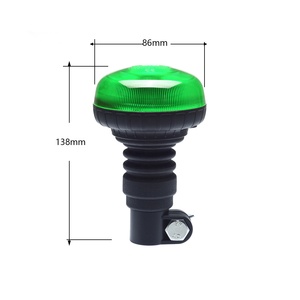 New Design <strong>DC</strong> <strong>12V</strong>/24V <strong>Green</strong> Amber Rotating <strong>LED</strong> Beacon Flashing Warning Light Accessory for Tractors and Cars - Product Image 3