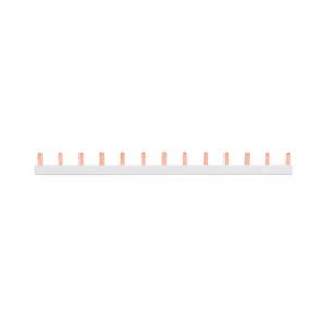 1P 13 C45 <strong>Busbar</strong> with PVC Insulating Pin <strong>Type</strong> Terminal Block for Circuit Breakers Copper Material - Product Image 2