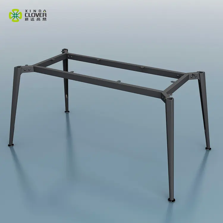 Struttura da tavolo in metallo per ufficio Foshan in acciaio con gamba per scrivania all'ingrosso