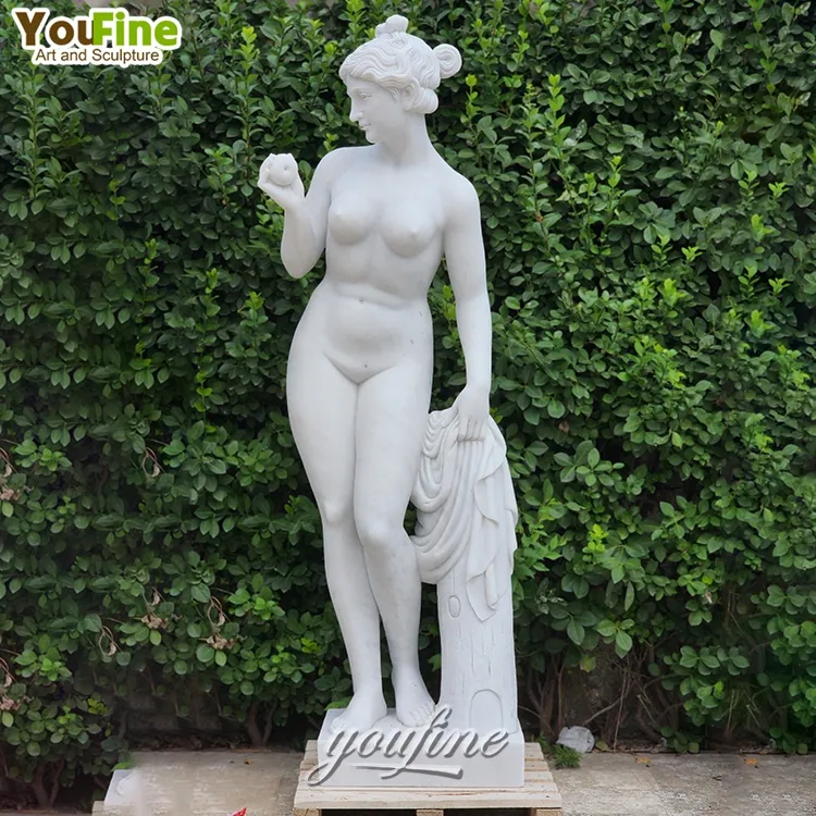 Classiche statue di marmo Venus italiane intagliate a mano per la vendita