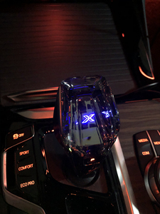 DIY yüklemek renk değiştiren LED kristal vites topuzu BMW için 1 2 3 4 5 6 7 serisi X3 X4 X5 x6 Z4 - Product Image 5