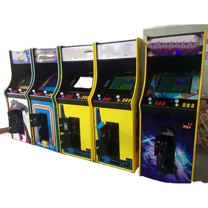 IFD Arcade 3D Box Máquina de juegos de Arcade que funciona con monedas Gabinete de videojuegos retro con función de empuje de monedas a la venta