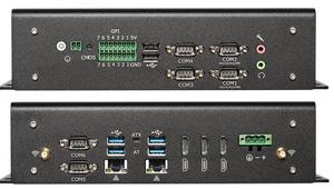 PC industrial sin ventilador Intel Core i5 i7 1195G7 2x GbE LAN 3G/4G LTE RS232 RS485 GPIO 9-36V fuente de alimentación ordenador Watchdog - Product Image 3
