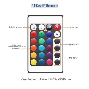 Миниатюрный RGB контроллер диммера с питанием от USB 5-24 В, интерфейс PIN4 с беспроводным пультом дистанционного управления для светодиодной цветной панели 5050
