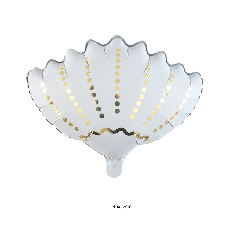 45*52cm White Shell Balloons