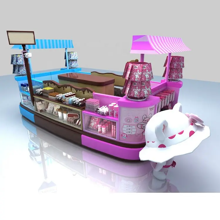 Giocattolo di vendita caldo chiosco stand | Moderna bambole di caso di esposizione per lo shopping mall | Miglior popolare giocattolo cabina