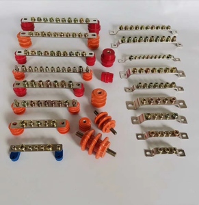 5 delik koruma topraklama nötr bara dağıtım kutusu 2*15 5 delik P bara şerit - Product Image 5