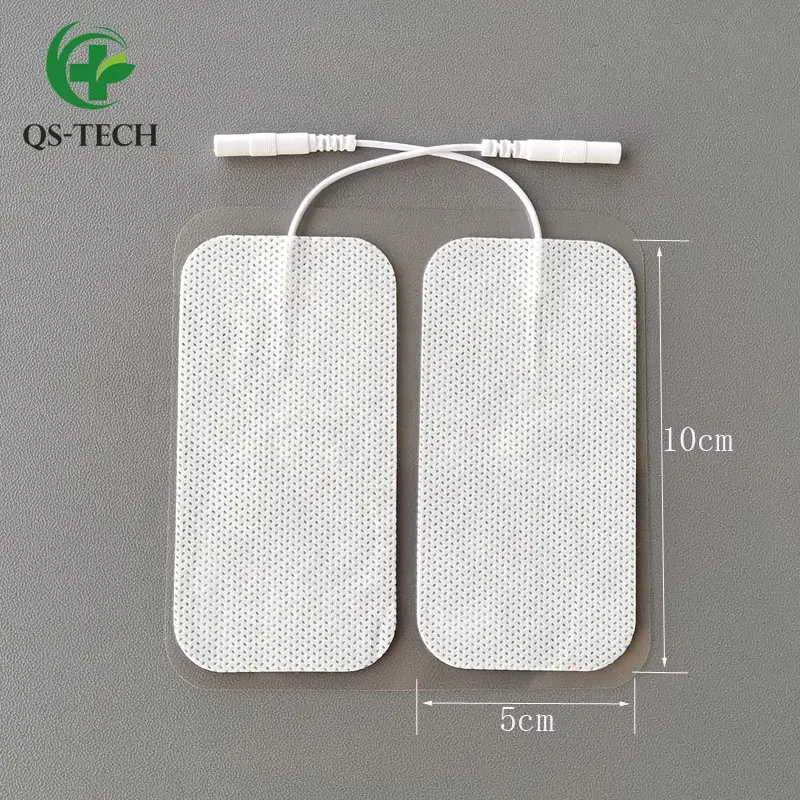 Hàng Chục Đơn Vị Điện Cực 2X4 "Hình Chữ Nhật Điện Cực Cho Hàng Chục Massage EMS Kích Thích Điện