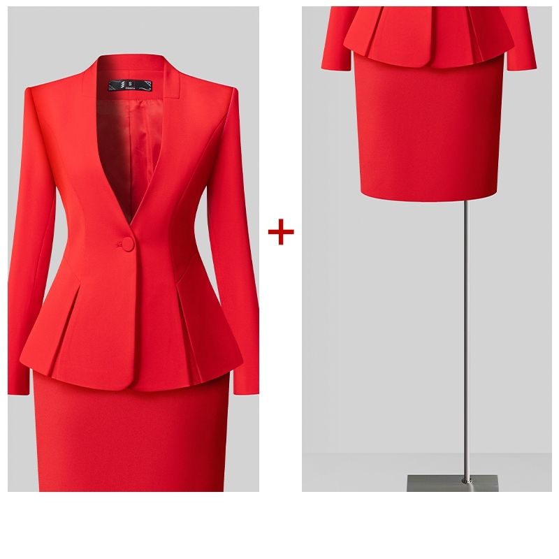 Rouge (costume + jupe)
