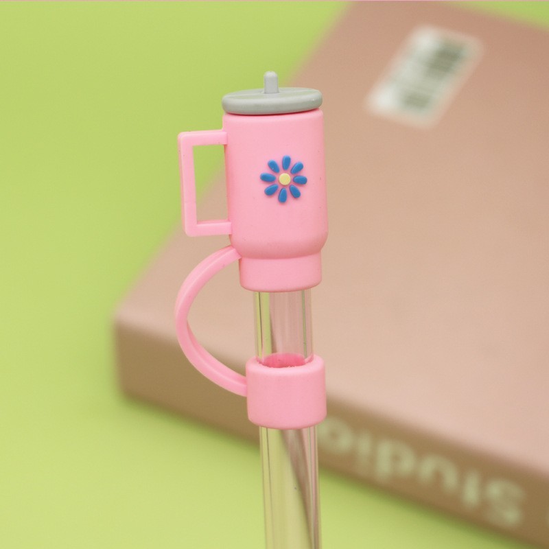 taza rosa