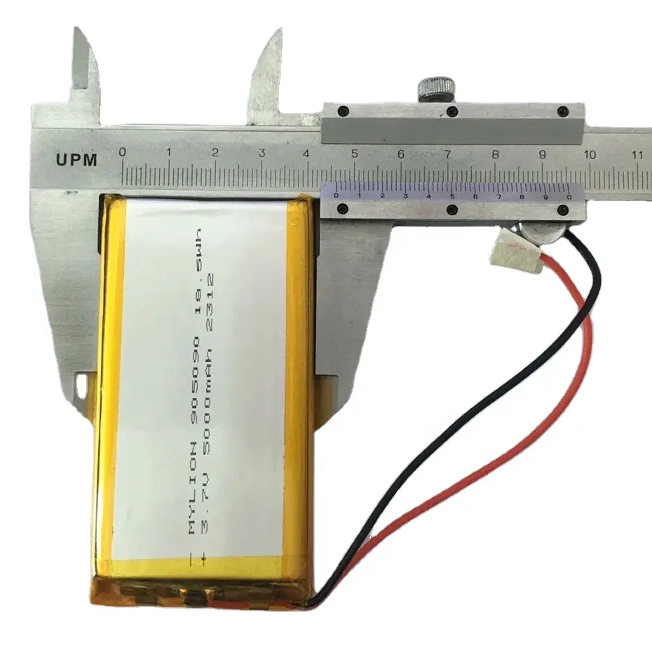 OEM 3.7V 5000mAh 904685 li-polimer paket baterai isi ulang 3.7V 7.4V 11.1V disesuaikan baterai lipo untuk perangkat elektronik