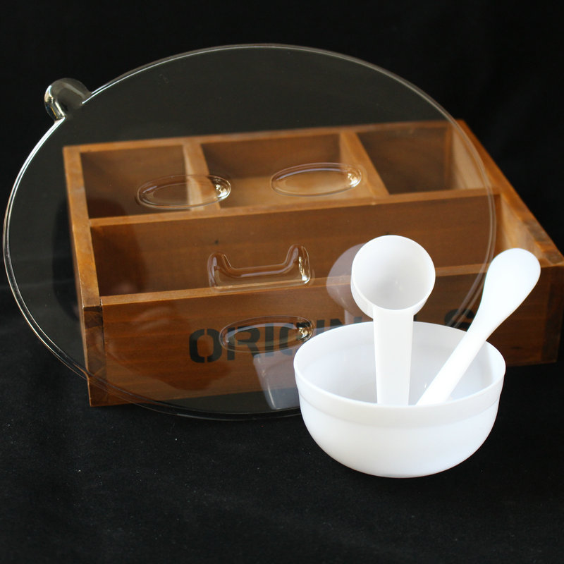 Face mold + white bowl stick + 10g spoon