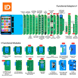 JCID V1S <span class=keywords><strong>PRO</strong></span>プログラマー、ハードディスクバッテリー、レシーバー、ドットマトリックス、オリジナルカラーイメージヘッド、BGAモジュールV1spro修理機器 - Product Image 4