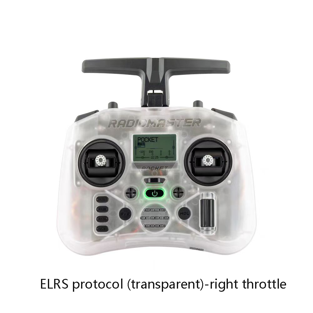 ELRS-transparent black-Right throttle
